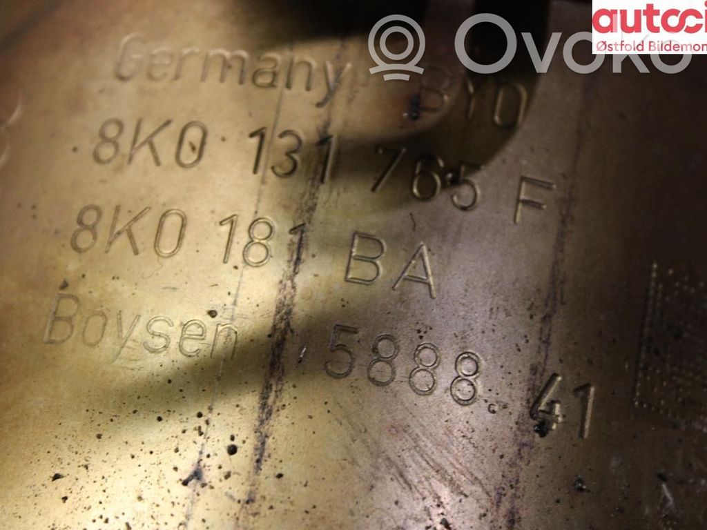 Audi A4 S4 B8 8K Filtr cząstek stałych Katalizator / FAP / DPF 
