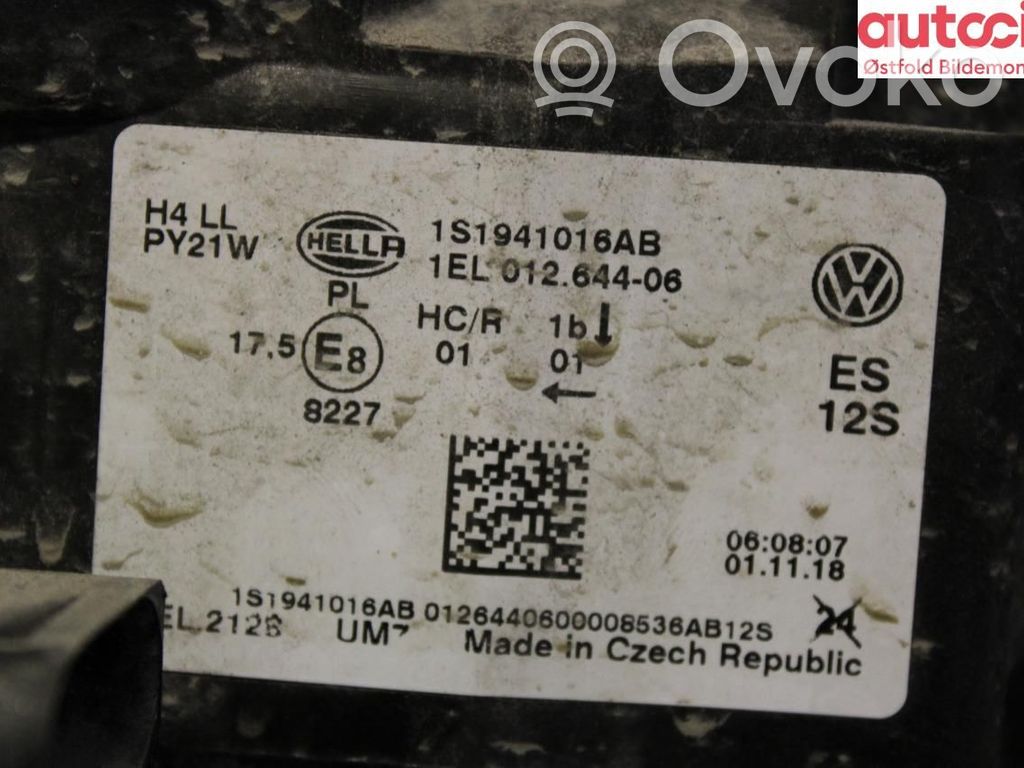 Volkswagen Up Phare frontale 