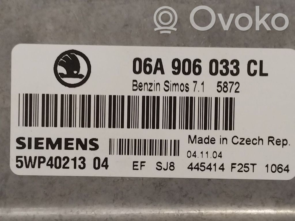 Skoda Octavia Mk2 (1Z) Engine control unit/module ECU 