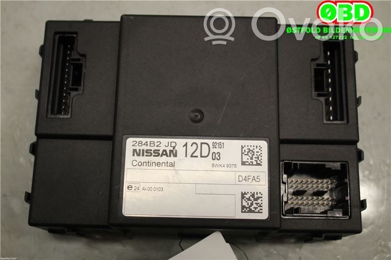 Nissan Qashqai Modulo di controllo del corpo centrale 