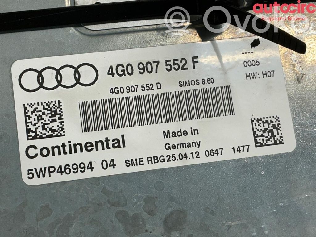 Audi A6 S6 C7 4G Engine control unit/module ECU 