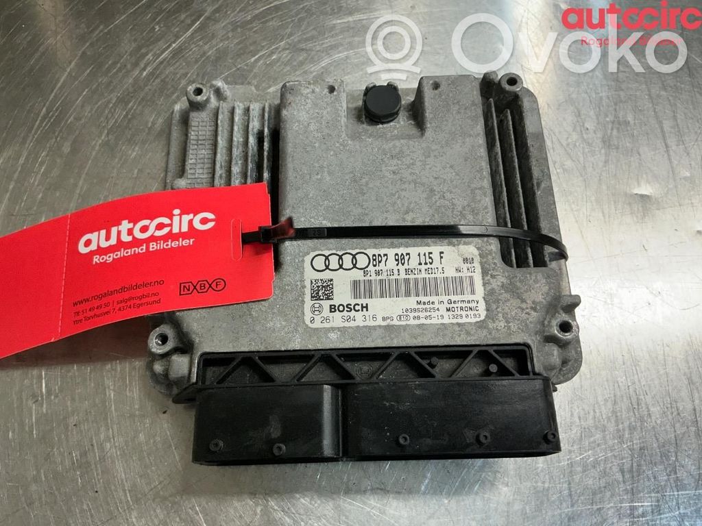 Audi A3 S3 8P Engine control unit/module ECU 