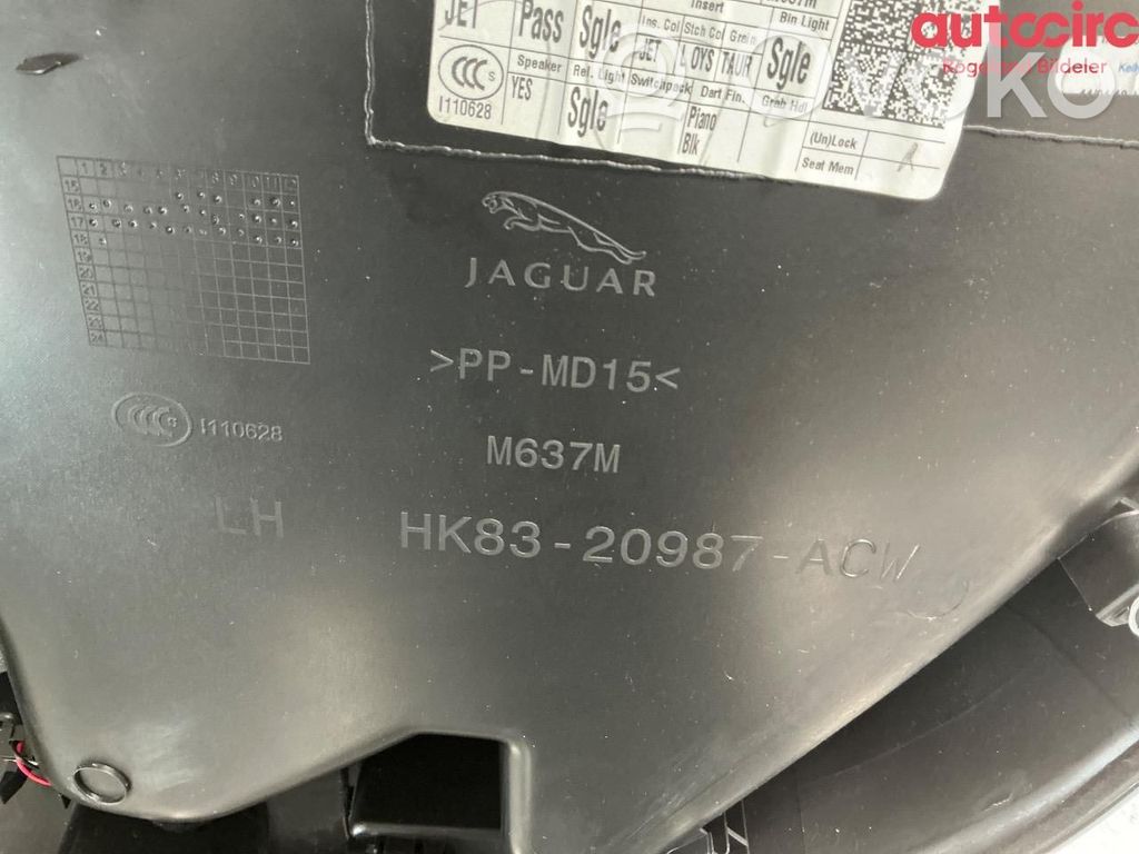 Jaguar F-Pace Rivestimento del pannello della portiera anteriore 