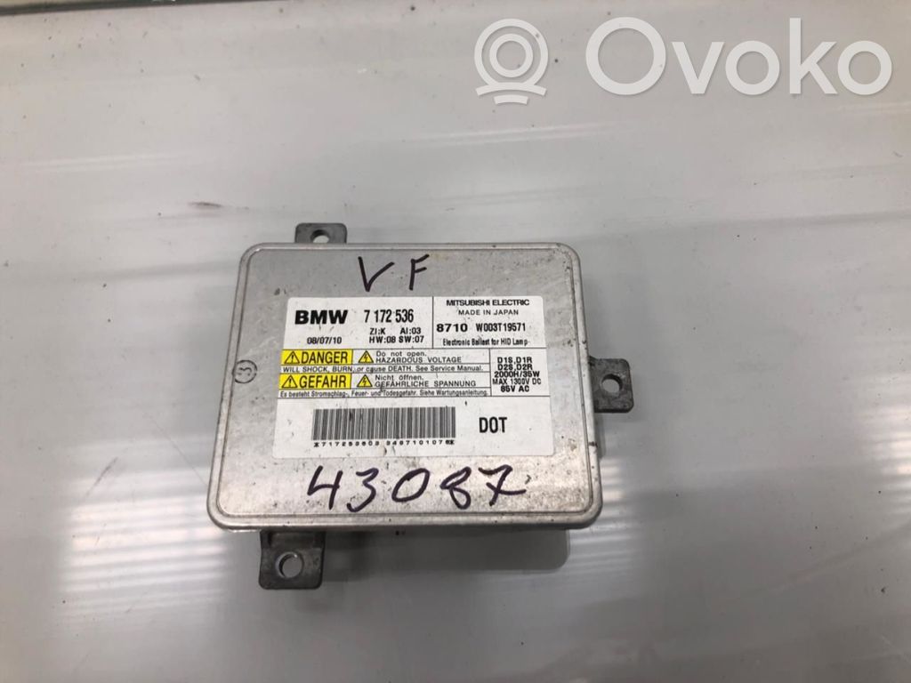 Xenon control unit/module   63117318327,7172536,63117318327,7172536
