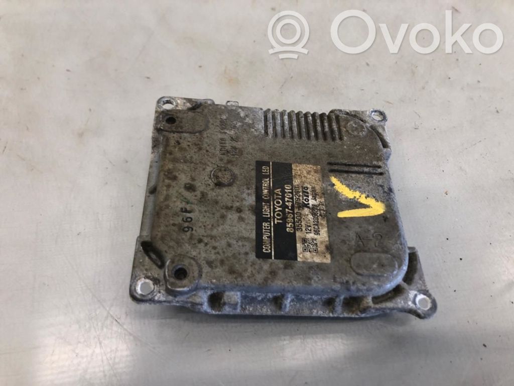 Toyota Prius (XW30) Moduł sterujący statecznikiem LED 