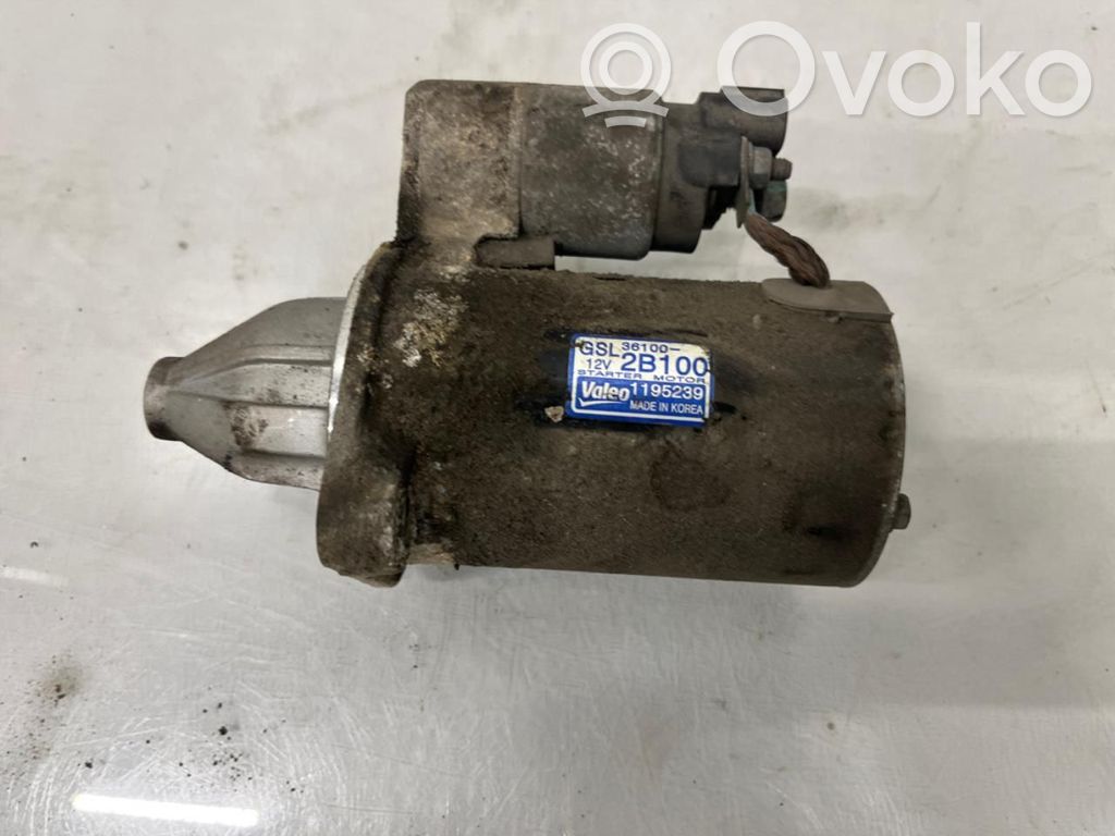 Hyundai i20 (PB PBT) Electromotor 