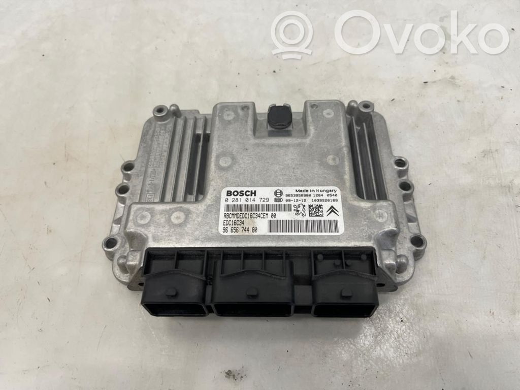 Citroen C4 I Picasso Unitate control motor/modul ECU 