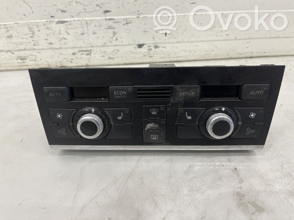 Audi Q7 4L Console centrale, commande chauffage/clim 