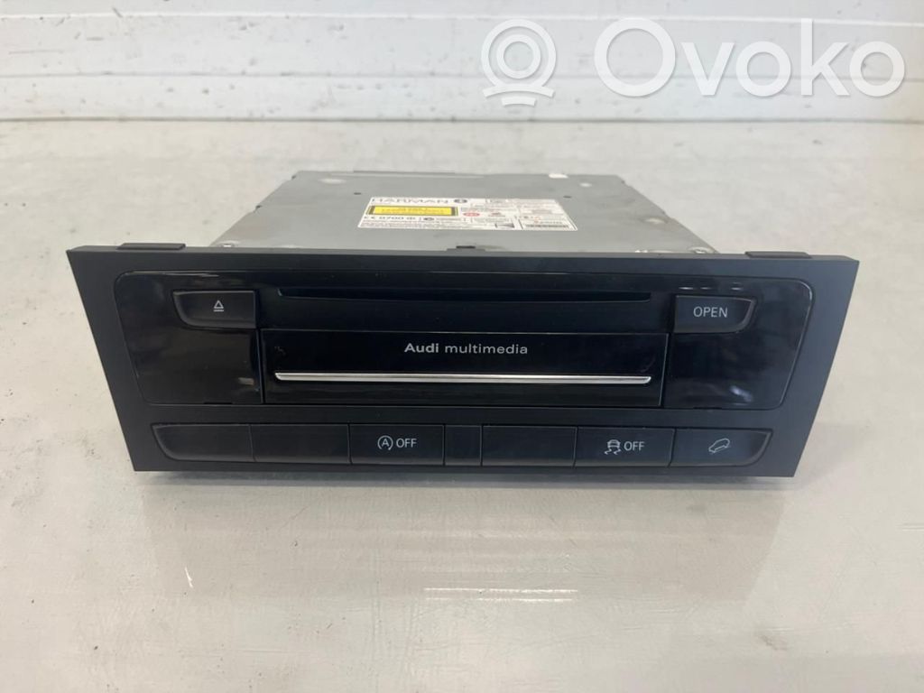 Audi Q5 SQ5 8R Unidad delantera de radio/CD/DVD/GPS 