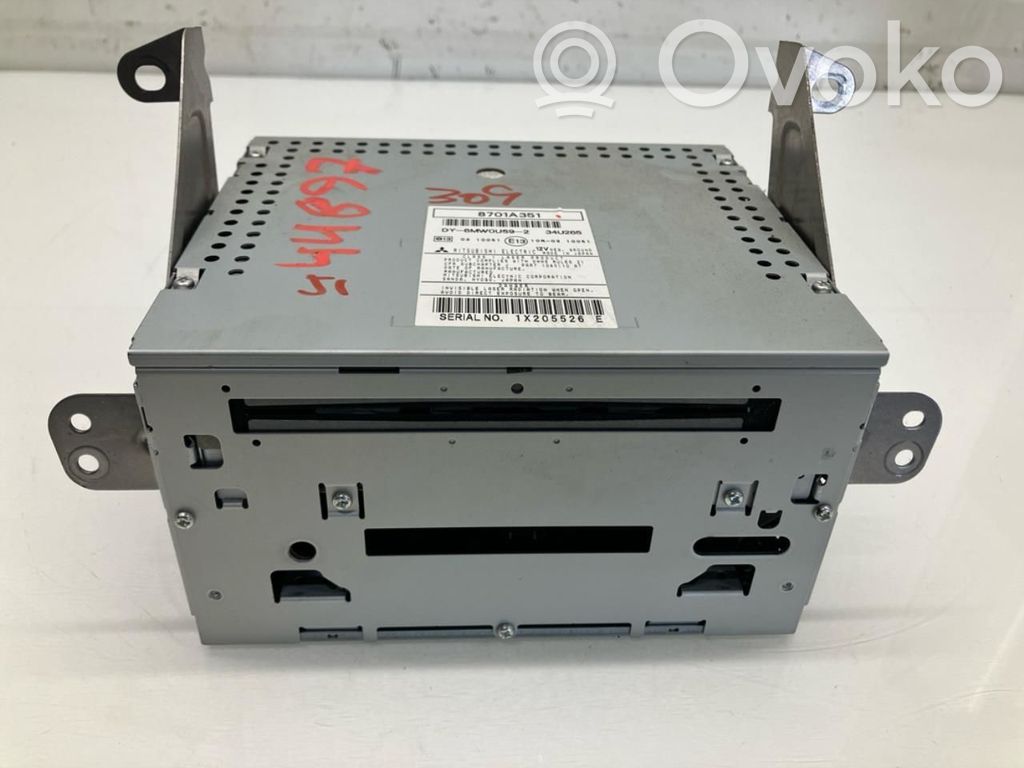 Mitsubishi ASX Panel / Radioodtwarzacz CD/DVD/GPS