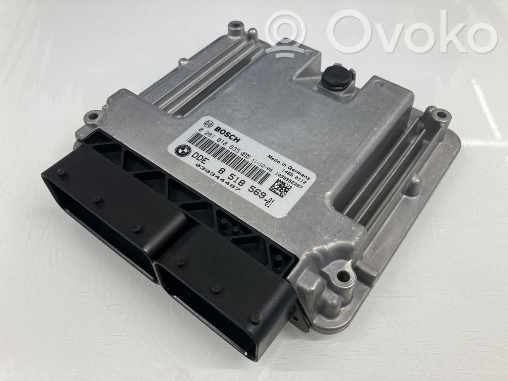 BMW 1 E81 E87 Galios (ECU) modulis 