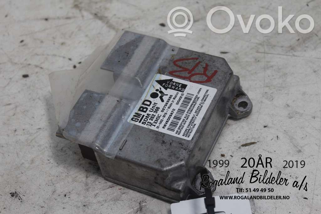 Opel Corsa D Unitate/modul de comandă airbaguri 
