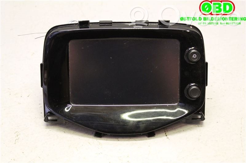 Peugeot 108 Radio/CD/DVD/GPS head unit 