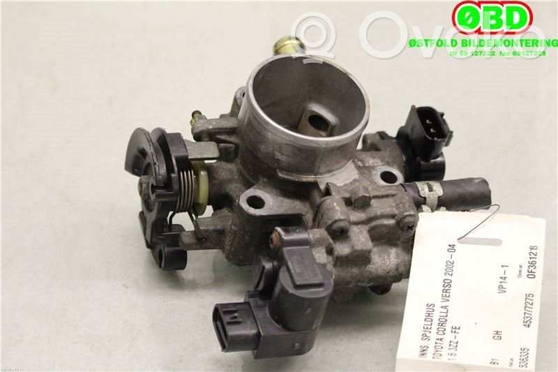 Toyota Corolla Verso E121 Throttle body valve 