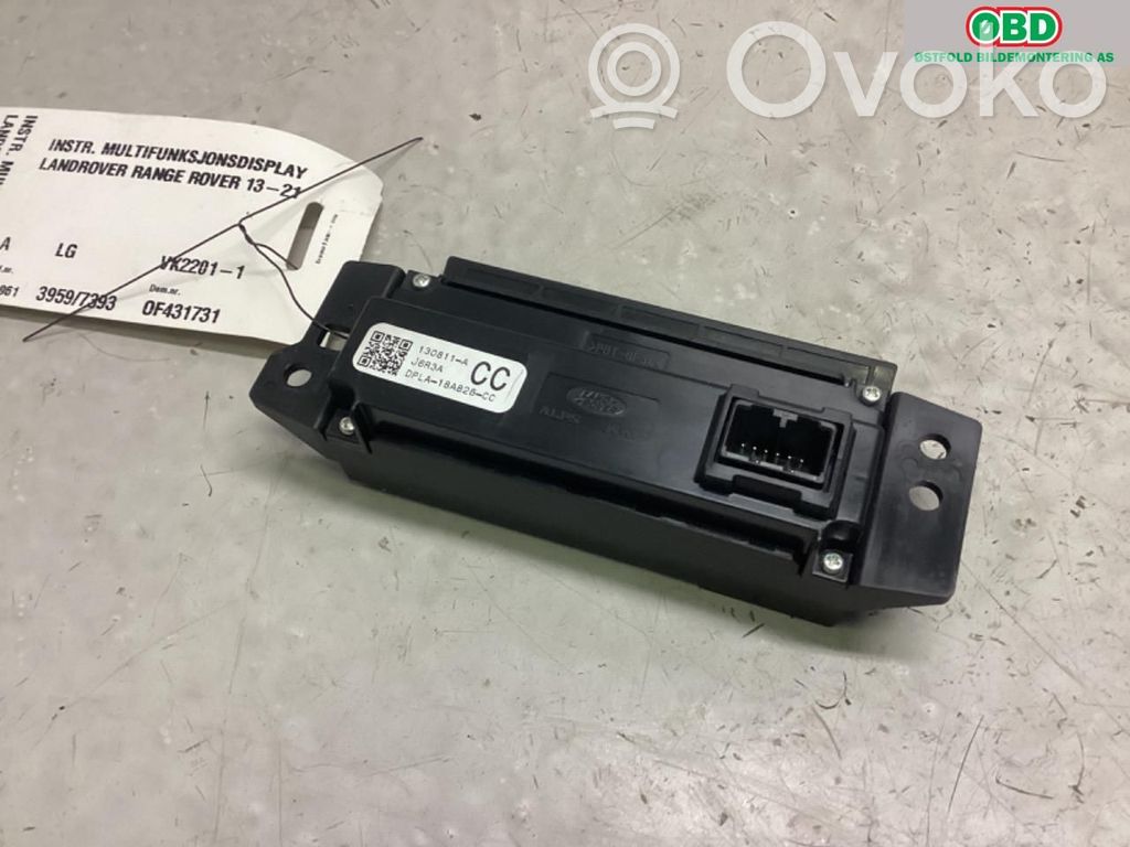 Land Rover Range Rover L405 Multimedijos kontroleris