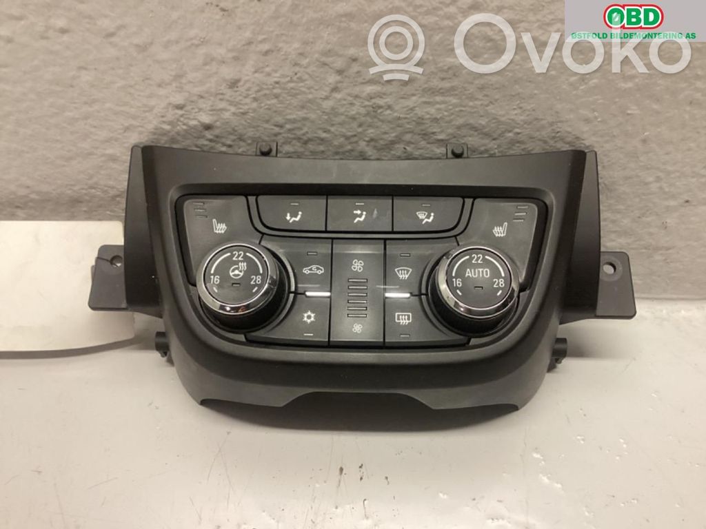Opel Zafira C Console centrale, commande chauffage/clim 