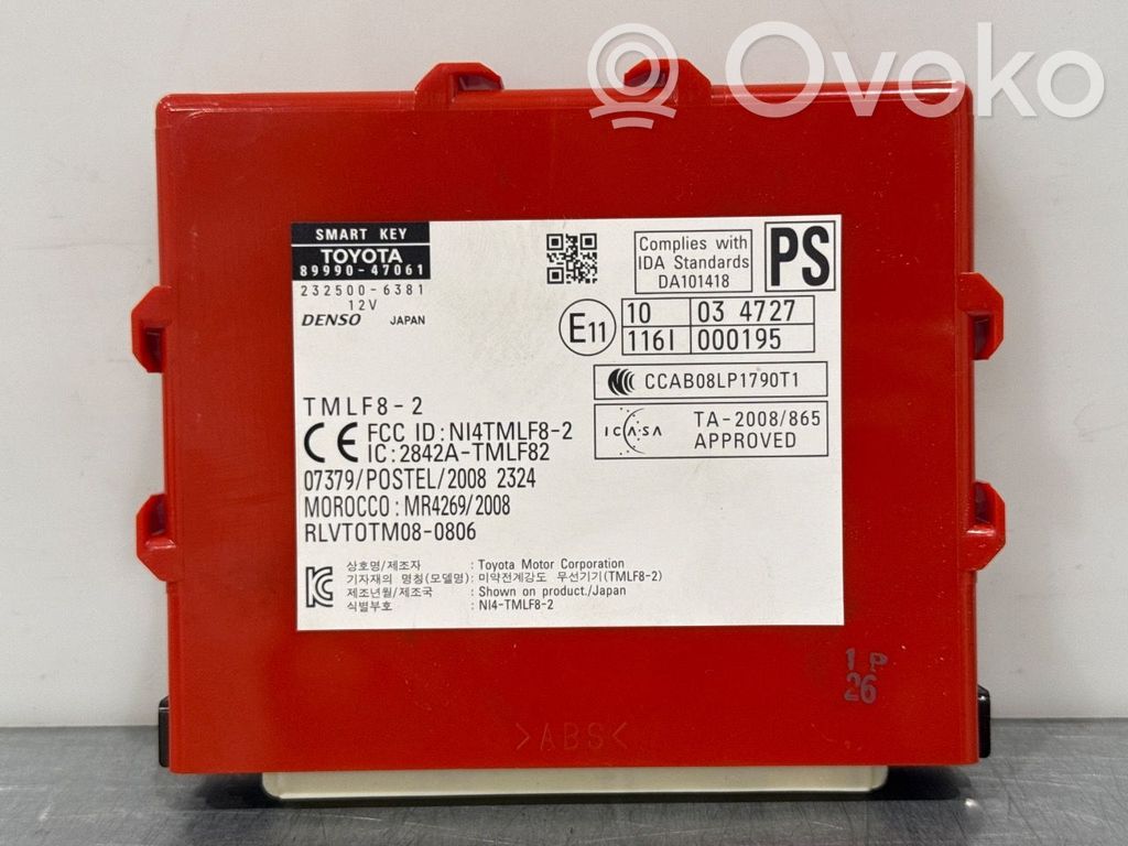 Toyota Prius+ (ZVW40) Centralina/modulo keyless go