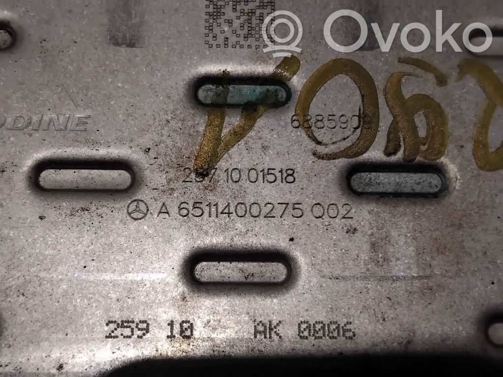 Răcitor supapă EGR   A6511400675,A6511400700,A6511400700,A6511400675,A6511400700