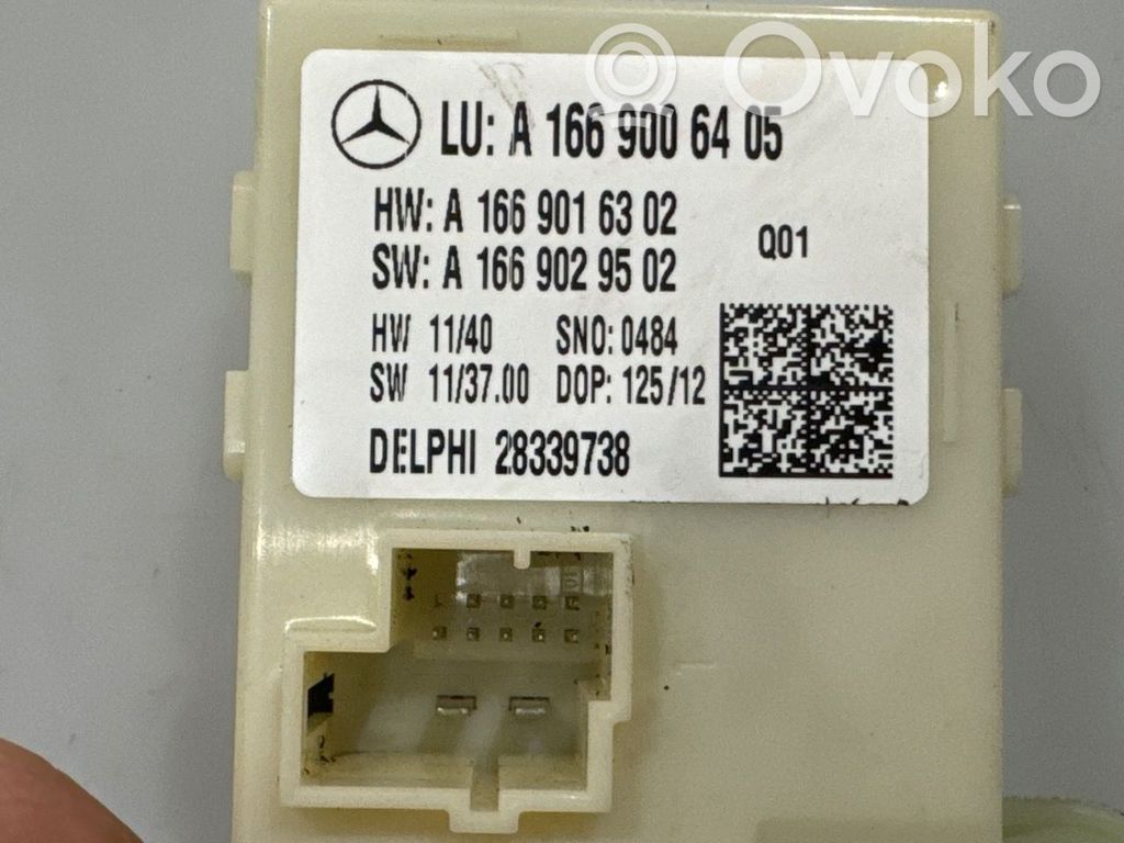 Mercedes-Benz ML W166 Unité de commande / module de hayon