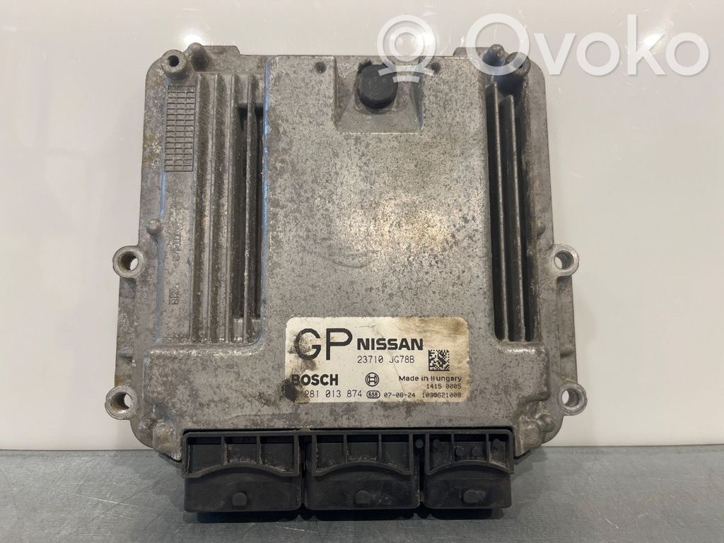 Nissan X-Trail T31 Centralina/modulo motore ECU 