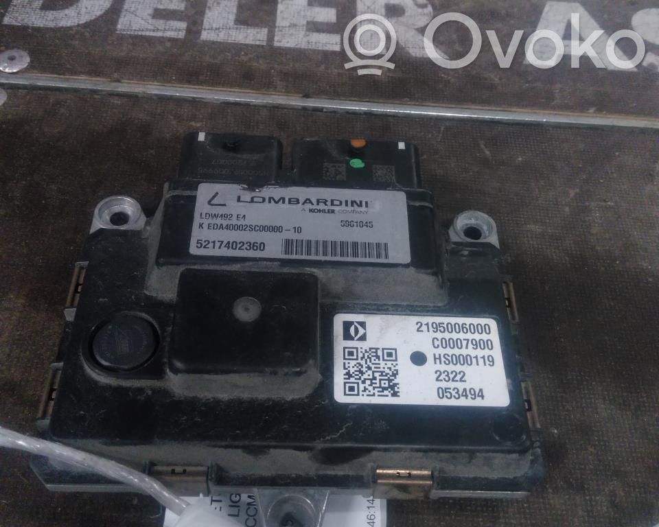 Unidad de control/módulo ECU del motor