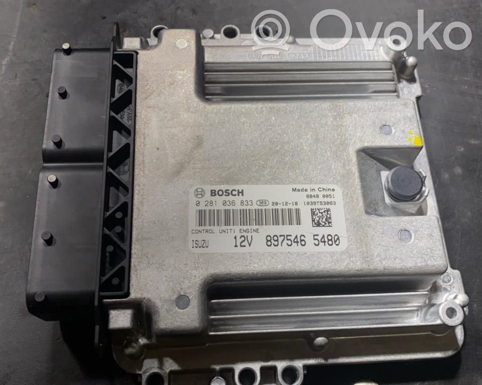 Isuzu D-Max Engine control unit/module ECU 