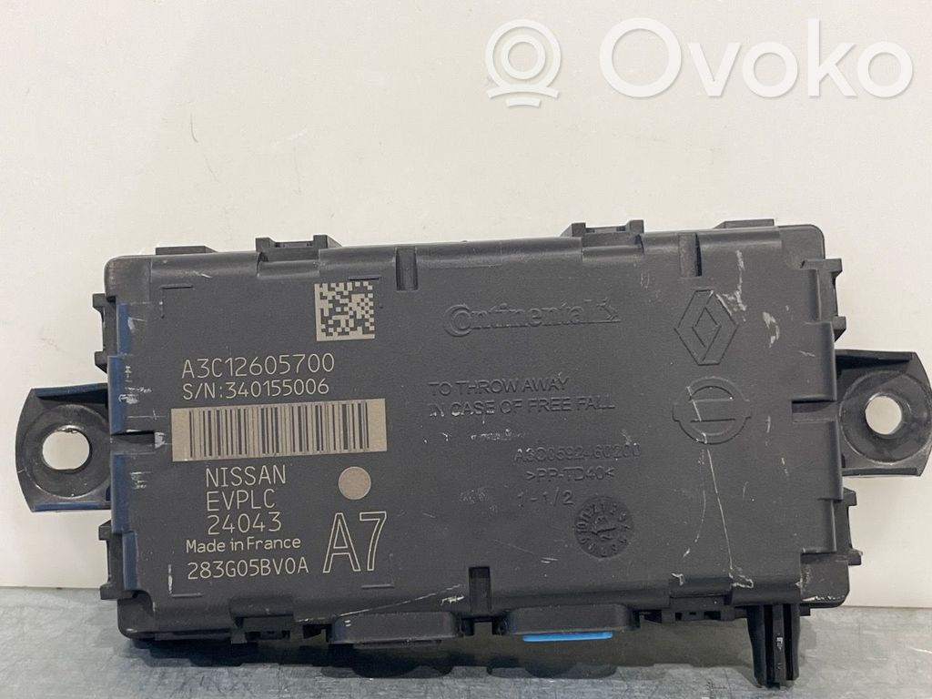 Autres unités de commande / modules   283G05BV0A,283G05BV0A,283G05BV0A,283G05BV0A