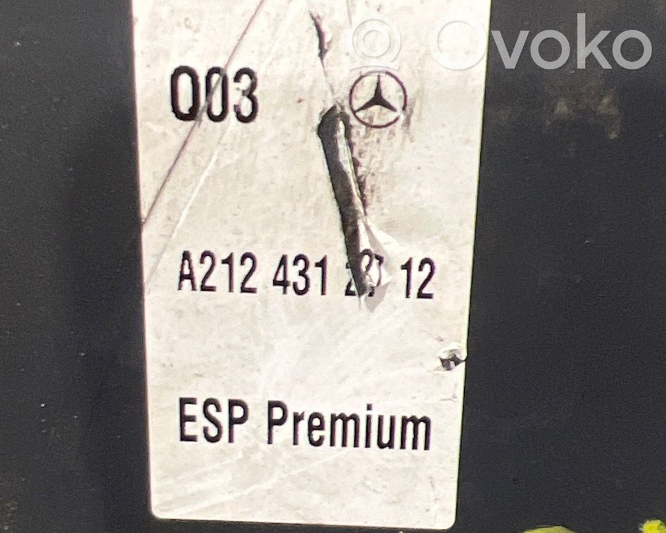 Mercedes-Benz E W212 Bomba de ABS 