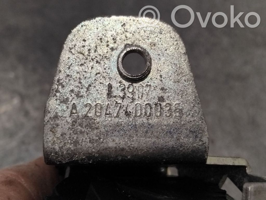 Mercedes-Benz C W204 Loquet de verrouillage de hayon 