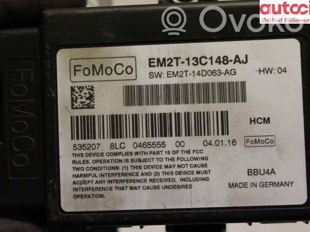 Ford S-MAX Autres unités de commande / modules 