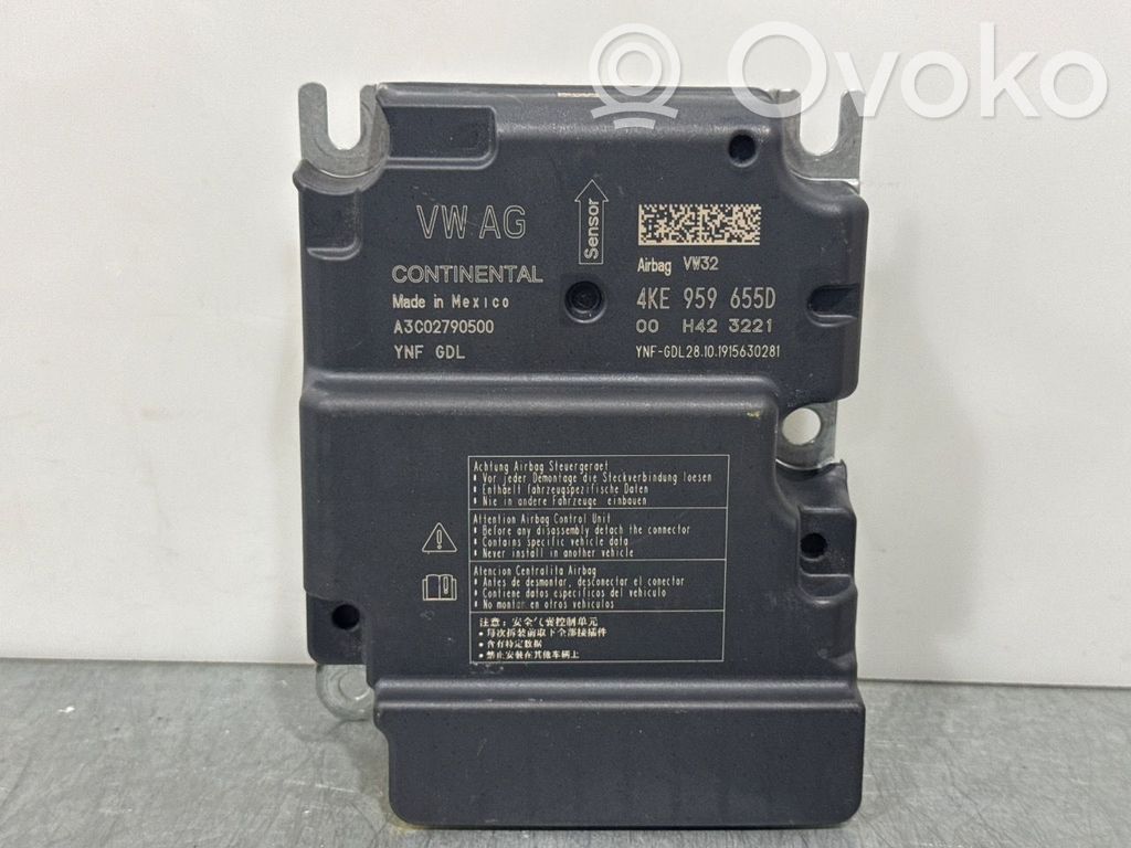 Audi e-tron Airbag control unit/module 