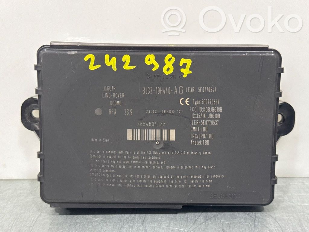 Land Rover Range Rover Evoque L538 Centralina/modulo keyless go 