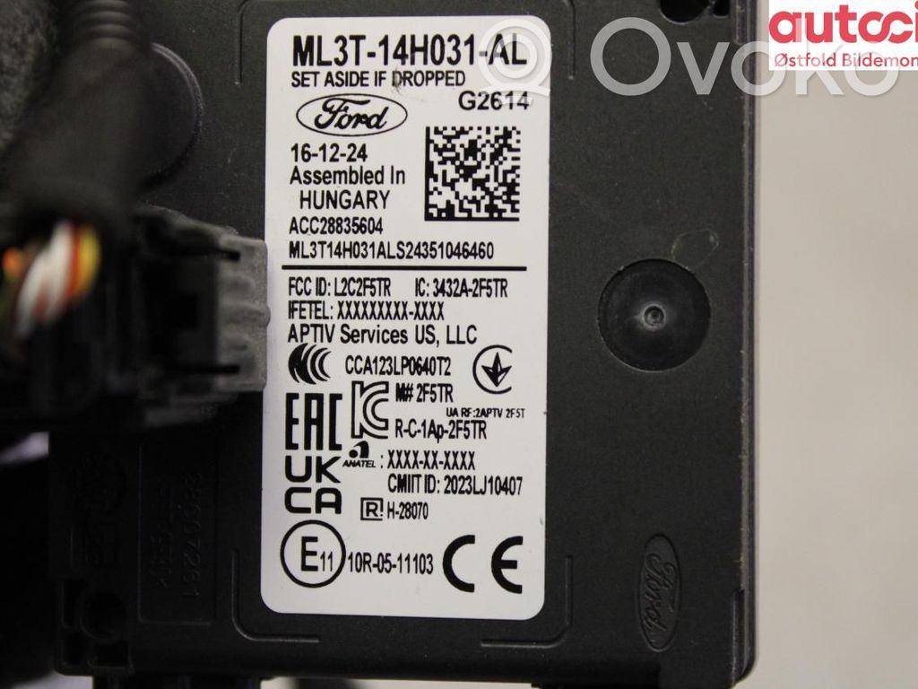 Sensor de radar Distronic   ML3T14H031AL,ML3T14H031AL