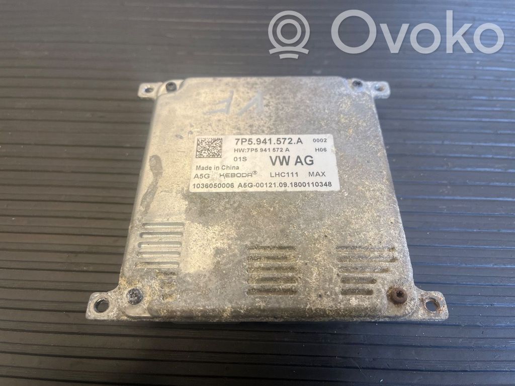Xenon control unit/module   7P5941572A,7P5941572A