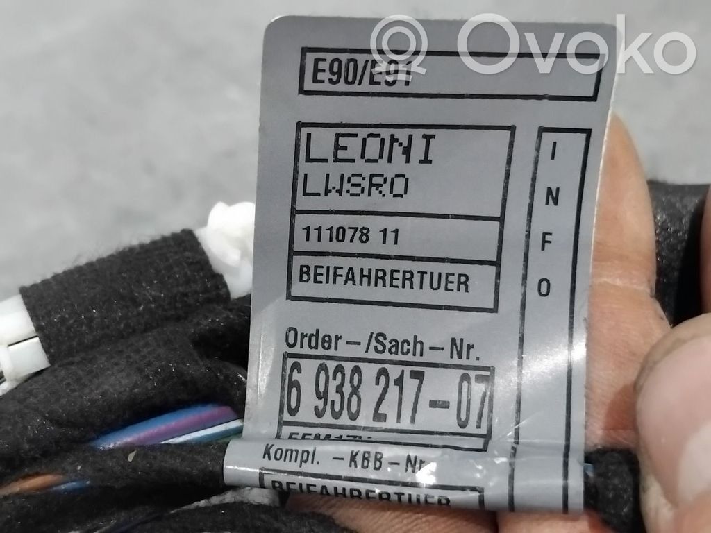 BMW 3 E90 E91 Cablaggio elettrico 