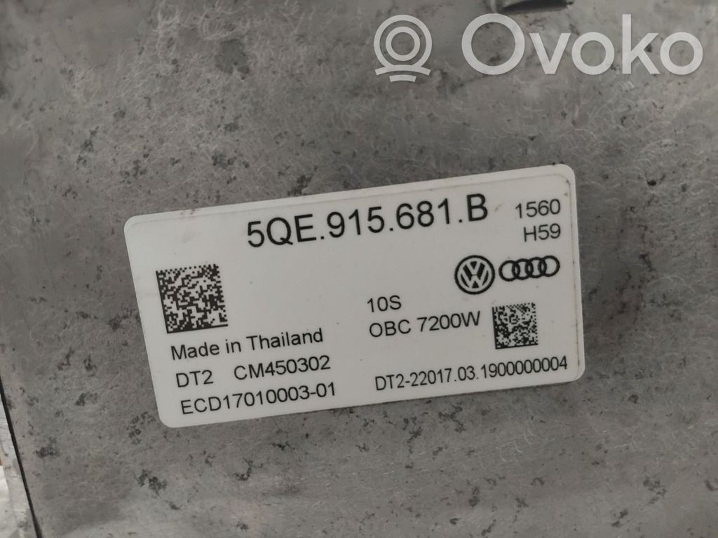 Volkswagen e-Golf Cargador de batería (opcional) 