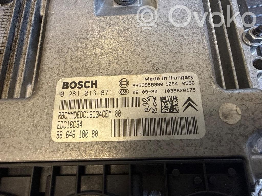 Peugeot Partner Engine control unit/module ECU 