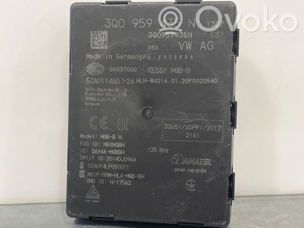 Centralina/modulo keyless go   3Q0959435N,3Q0959435N,3Q0959435N,3Q0959435N