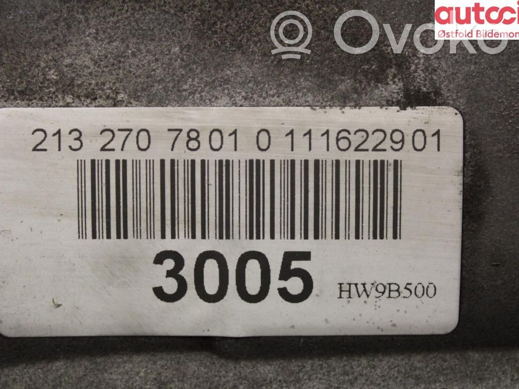 Mercedes-Benz E W213 Caja de cambios automática 
