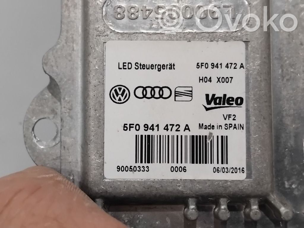 Xenon control unit/module   5F0941472A,5F0941472A,5F0941472A,5F0941472A,90050333