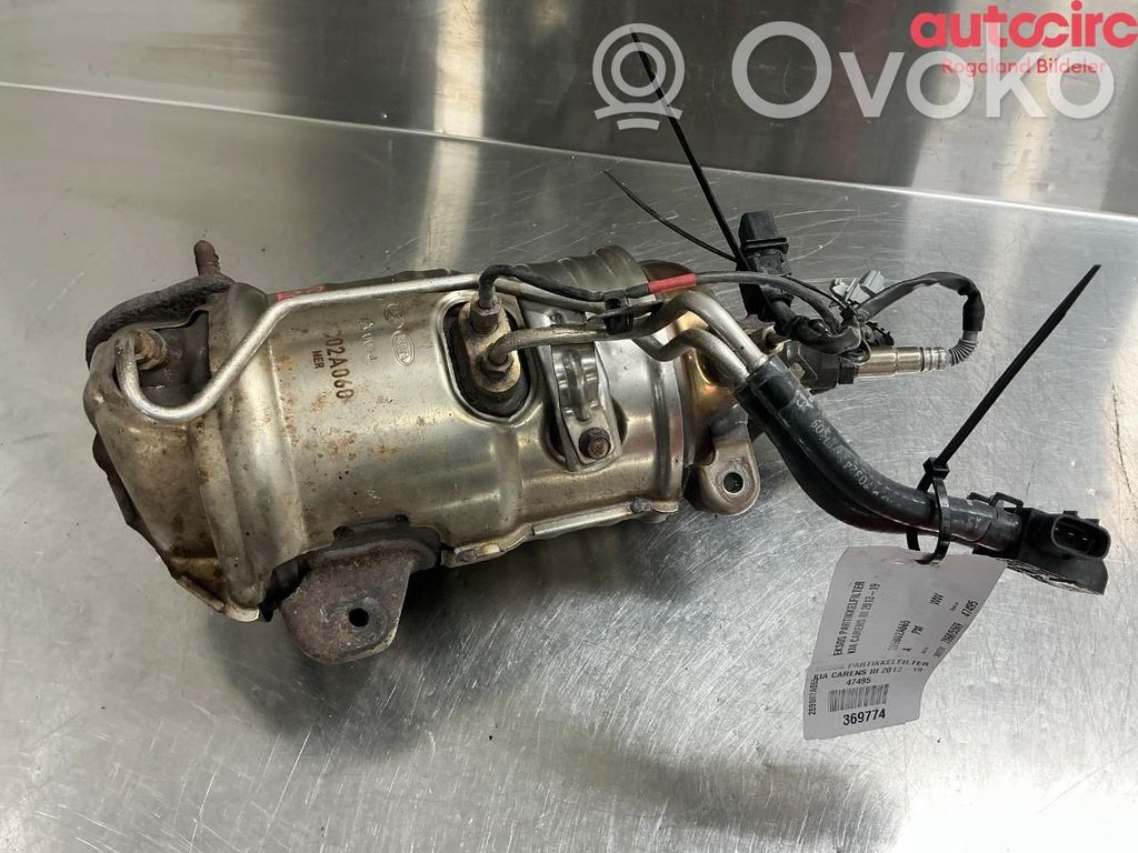KIA Carens III Catalyst/FAP/DPF particulate filter 