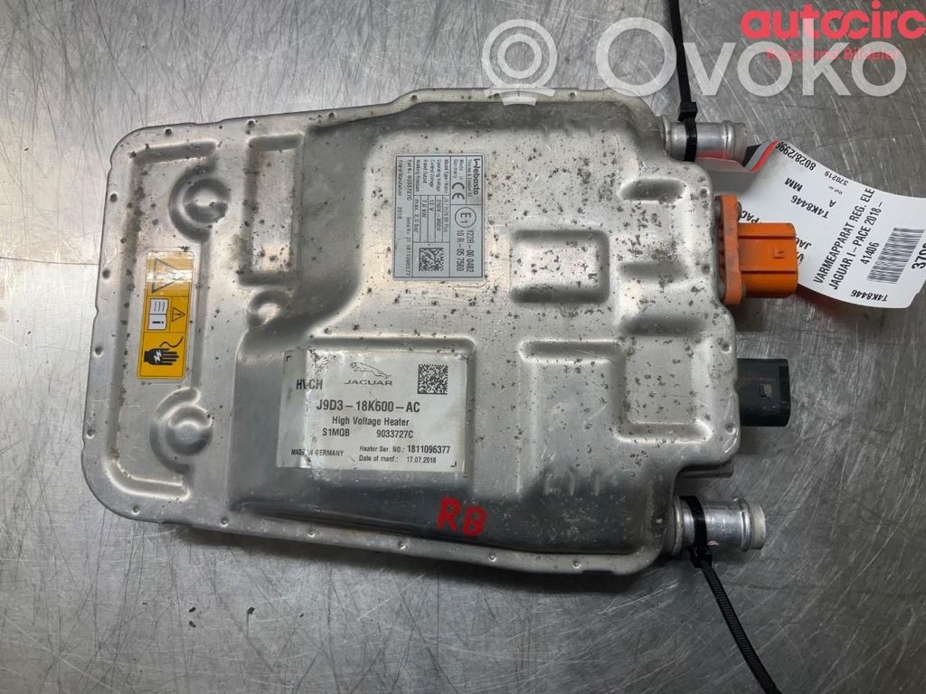 Jaguar I-Pace Valvola di regolazione del liquido di raffreddamento e del riscaldatore 
