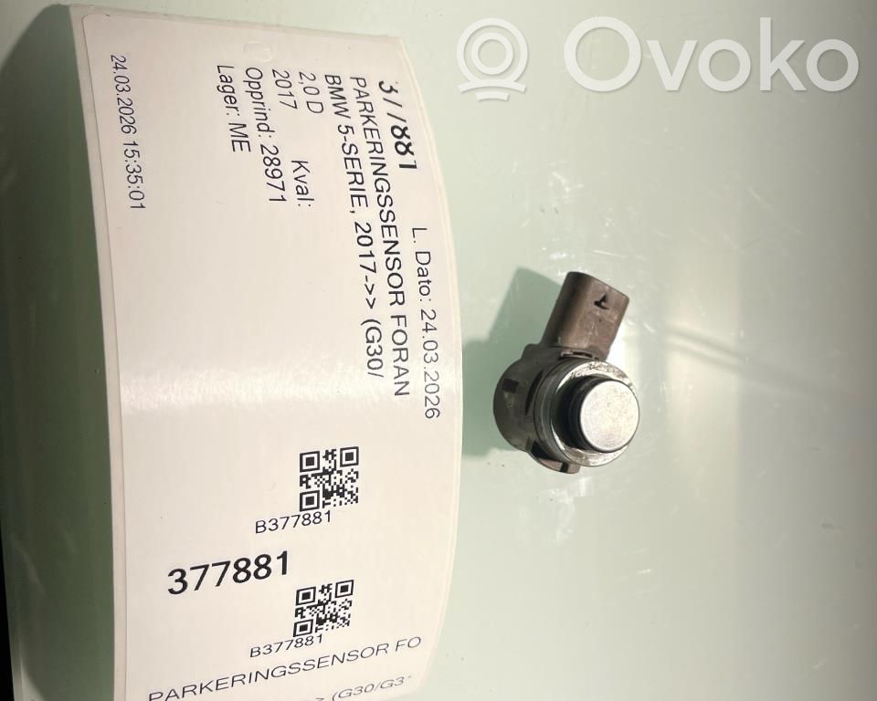BMW 5 G30 G31 G38 Sensor de aparcamiento PDC 