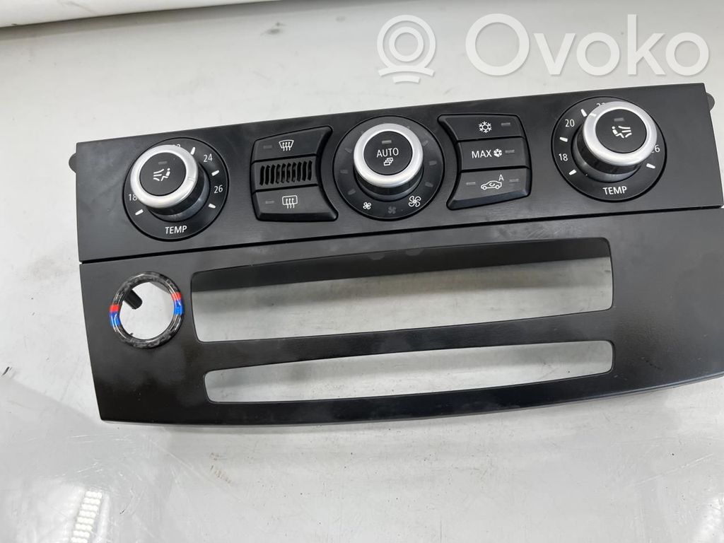 BMW 5 E60 E61 Console centrale, commande chauffage/clim 