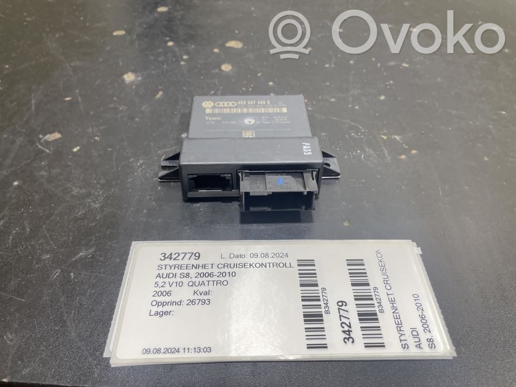 Unité de commande / module de régulateur de vitesse   4E0907468E,4E0907468E