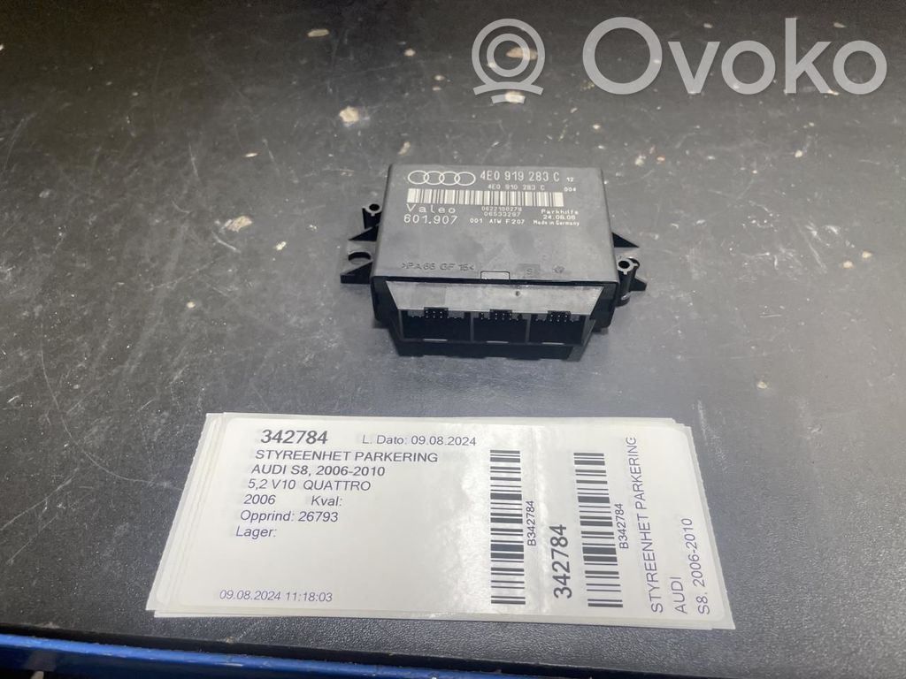 Pysäköintitutkan (PCD) ohjainlaite/moduuli   4E0919283C,4E0919283C