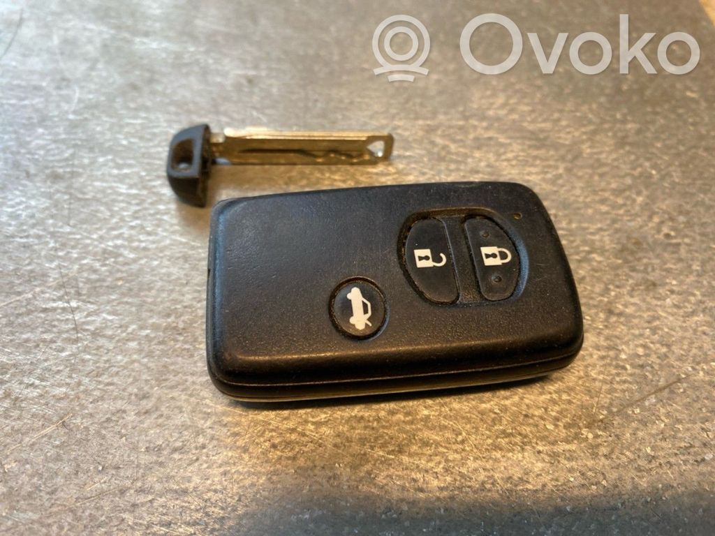 Subaru XV I Tarjeta/llave de arranque 