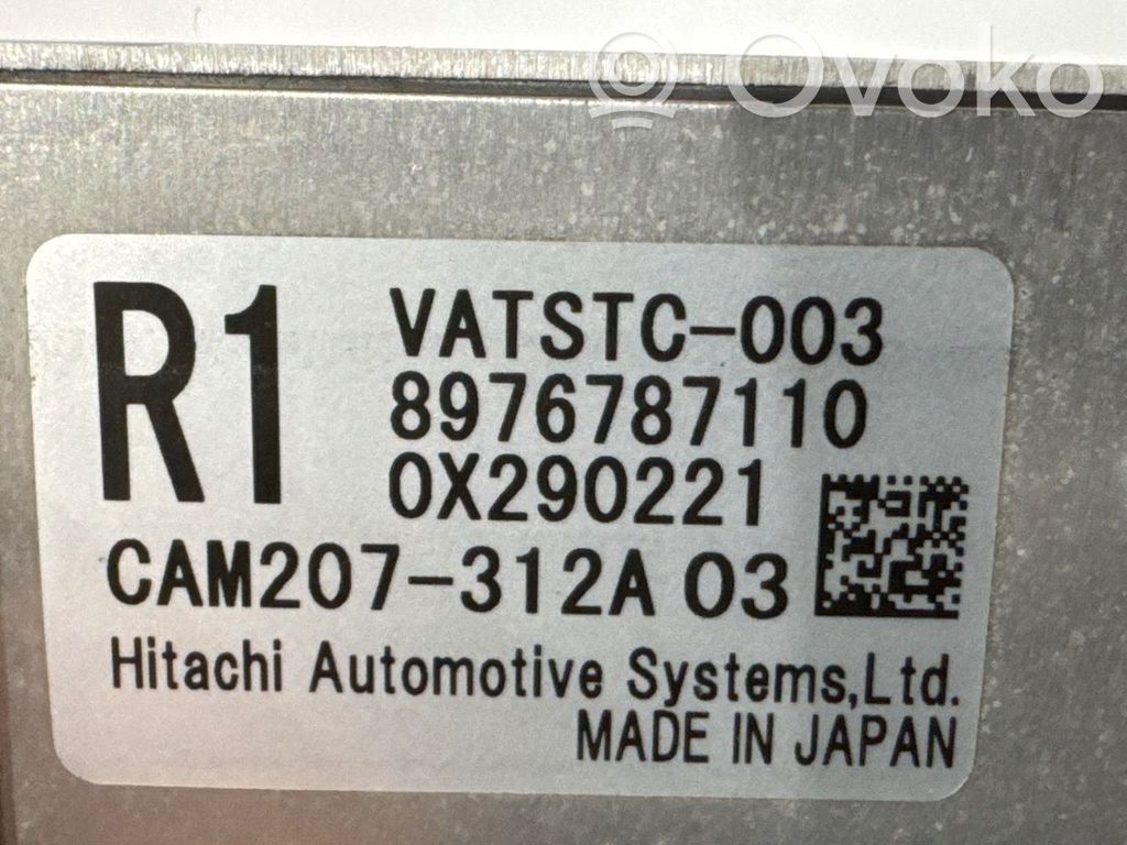Isuzu D-Max Windshield/windscreen camera 
