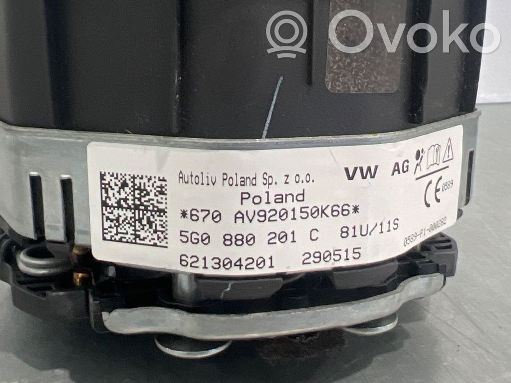 Volkswagen e-Golf Airbag de volant