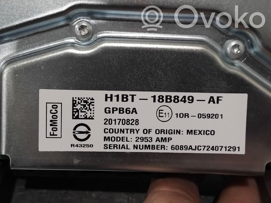 Ford Fiesta Amplificator sunet 